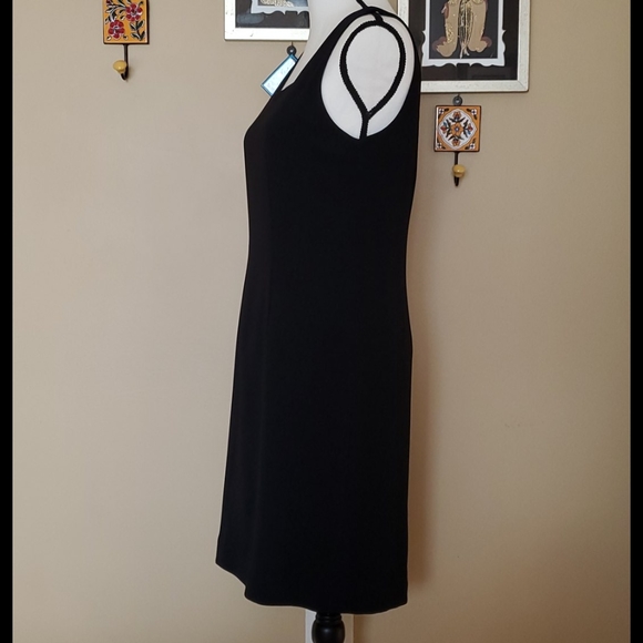 Liz Claiborne black sleeveless dress - Picture 2 of 12